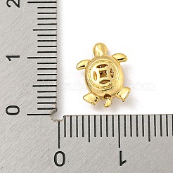 Покрытие стойки латунь микропаве прозрачные кубические циркониевые бусины KK-P277-30G