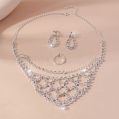 Комплекты из сплава со стразами&nbsp;FS-WGE054E-01