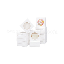 Подарочные коробки для хранения кубической крафт-бумаги&nbsp;CON-WH0095-101C-01