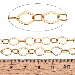 Catene a maglie a occhio di gatto testurizzate in acciaio inossidabile 304&nbsp;CHS-Q009-05G-02