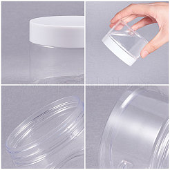 Contenitori di perline di plastica per animali domestici&nbsp;CON-WH0063-01B-120ml