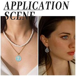 60шт 12 цвета сплава эмалевые подвески&nbsp;ENAM-YW0008-02