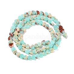 Окрашенные синтетические нити из имперской яшмы&nbsp;G-M403-A38-01