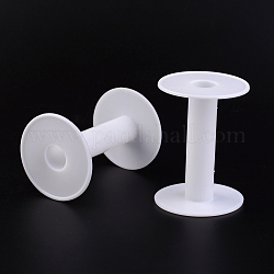 Kunststoff leere Spulen für Draht, Fadenspulen, weiß, 67x96 mm