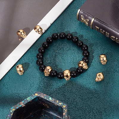 8 шт. бусины из нержавеющей стали марки 304 STAS-UN0059-64C-1