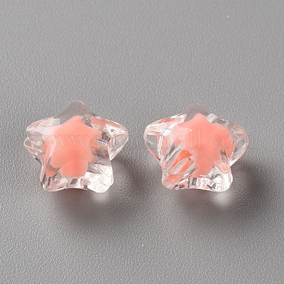 Прозрачные акриловые бусины TACR-S152-01A-1