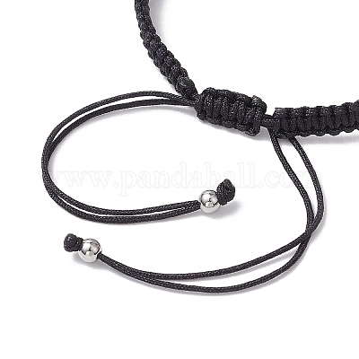 7шт 7 цвета браслеты из натуральных ракушек каури плетеные из бусин для женщин BJEW-JB11765-1