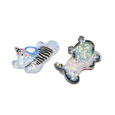 Прозрачные смолы кабошоны FIND-Z077-07-1