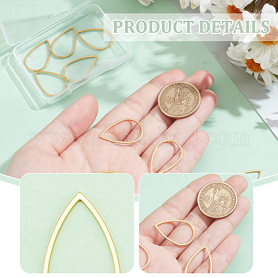 10 шт. соединительные кольца из нержавеющей стали 201 STAS-UN0058-75-1