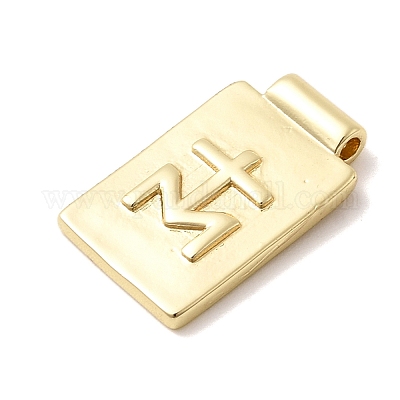 Латунные подвески&nbsp;KK-C137-02G-01-1