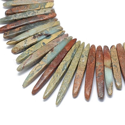 Натуральный аква терра яшма G-F604-07-1