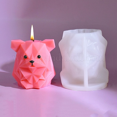 Stampi per candele in silicone fai da te in stile origami all