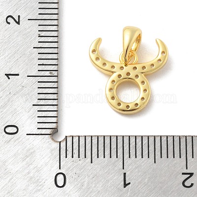 925 подвеска из стерлингового серебра с микропаве из прозрачных кубических цирконий STER-Z012-06G-05-1