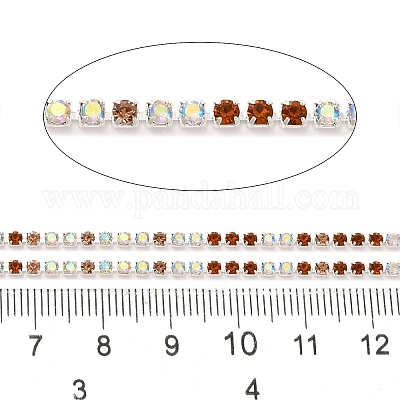 Цепочка из стразов и железа CH-A007-01D-1