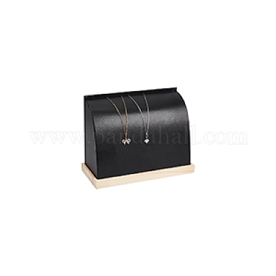 Подставки для ожерелья из искусственной кожи NDIS-WH0006-19C-1