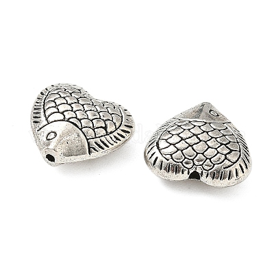 Сплавочные овальные бусины тибетского стиля  TIBEB-L008-01C-AS-1