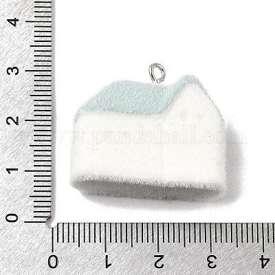 Подвески из непрозрачной смолы RESI-F062-02D-1