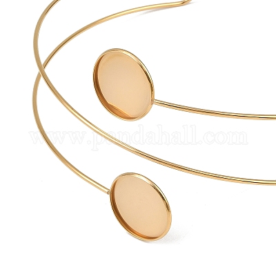 Изготовление ожерелий-манжет из нержавеющей стали 304 STAS-B117-02G-1