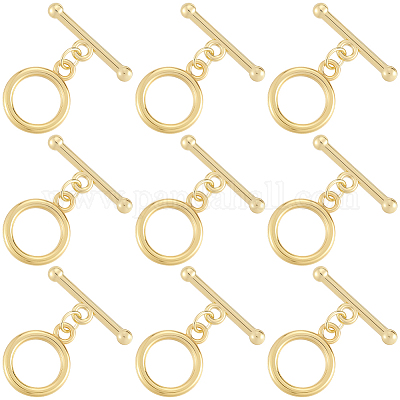 Латуни Переключить застежками KK-BBC0021-06-1