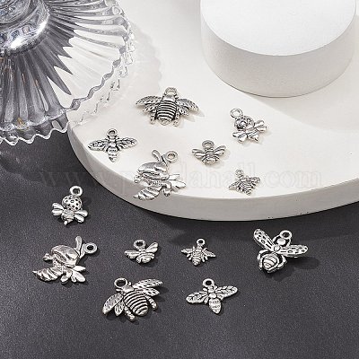 49шт 7 стильные наборы подвесок из сплава в тибетском стиле TIBEP-YW0001-45-1