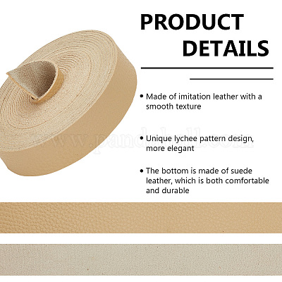 Плоский шнур из искусственной кожи OCOR-WH0086-69C-03-1