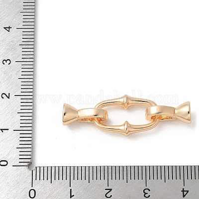 Латунь раз по сравнению с застежками KK-U052-30G-1