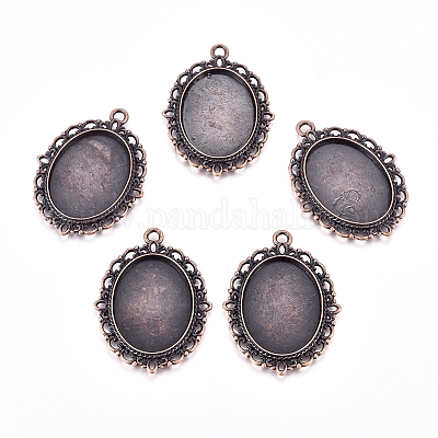 Подвески для кабошонов  & стразов X-PALLOY-A15257-R-LF-1