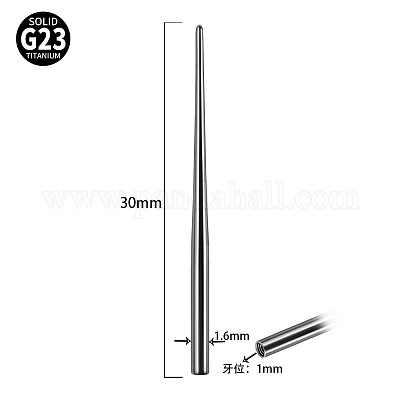 Титановые конические штифты для прокалывания g23 WGC7943-09-1