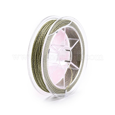 Круглые шнуры из вощеной хлопчатобумажной нити YC-T004-01A-15-1