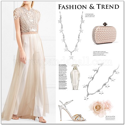 Ожерелье с подвеской из стерлингового серебра с родиевым покрытием для женщин JN704A-1