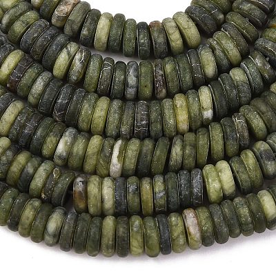 Нити из матового натурального китайского нефрита G-K389-C12-01-1