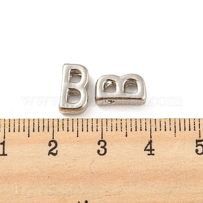 Бусины из покрытого платиной сплава PALLOY-CJC0001-64P-B-1