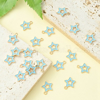 Подвески из эмали и сплава ENAM-YW0003-01E-1