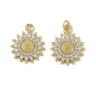 Латунные микро проложить кубического циркония подвески KK-I358-063G-J-1