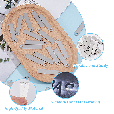 40 шт. подвески из нержавеющей стали 201 STAS-DC0016-30A-1