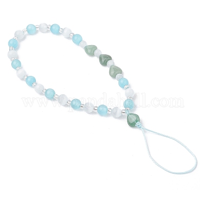 Ремни для мобильных телефонов в форме кошачьего глаза HJEW-JM03427-02-1