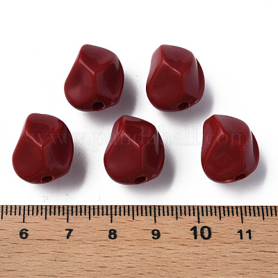 Непрозрачные акриловые бусины&nbsp;MACR-S373-140-A01-1