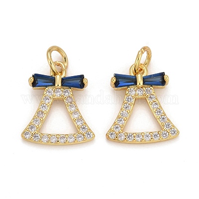 Стойки обшивки латунь кубического циркония подвески ZIRC-C031-05G-1