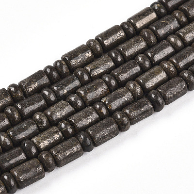 Природного пирита бисер нитей G-N346-03A-01-1