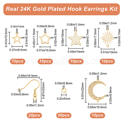 Набор для изготовления серег своими руками DIY-BBC0001-63-1