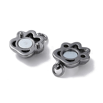 Латунные магнитные застежки с перемычкой KK-F867-39B-1