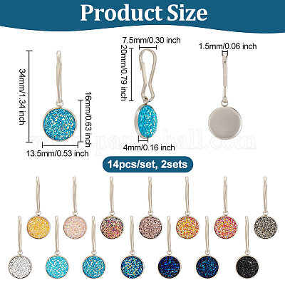 Wholesale PandaHall Zipper Pull Charms 