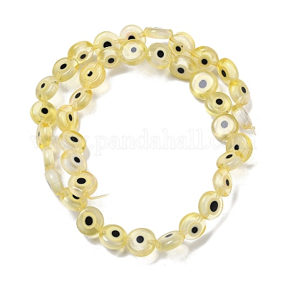 Ручной сглаза бусины бисер нитей LAMP-G164-10C-05-1