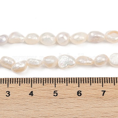 Нити из натурального культивированного пресноводного жемчуга PEAR-P064-20H-01A-1