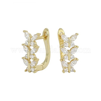 S925 серьги-кольца из стерлингового серебра в форме бабочки CF2090-1