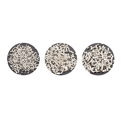 Зажимные бусины из латуни KK-YW0001-24B-S-1