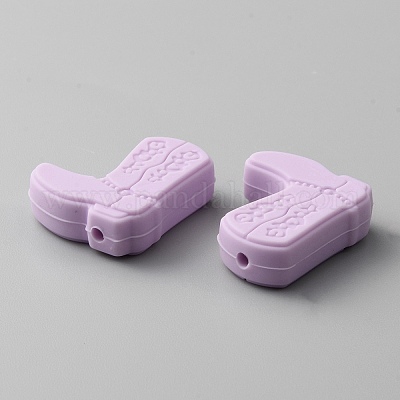 Силиконовые бусины SIL-WH0001-51C-1