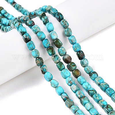 Натуральные имперские нитки из яшмы X-G-N342-62C-1