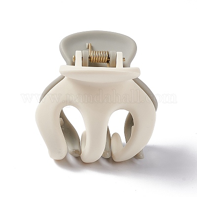 Двухцветные пластиковые заколки для волос с когтями PHAR-F015-01C-1