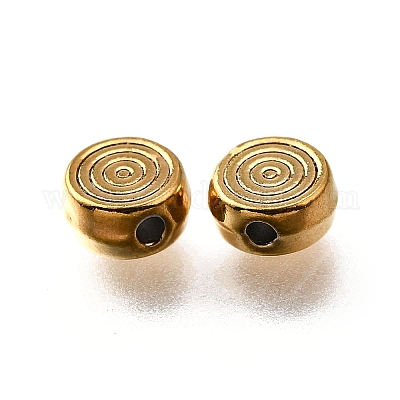 Бусины из нержавеющей стали 304 STAS-V009-13B-G-1